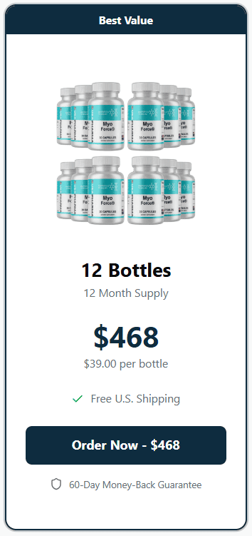 myoforce 12 bottles price