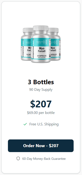 myoforce 3 bottles price