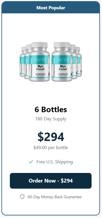 myoforce 6 bottles price